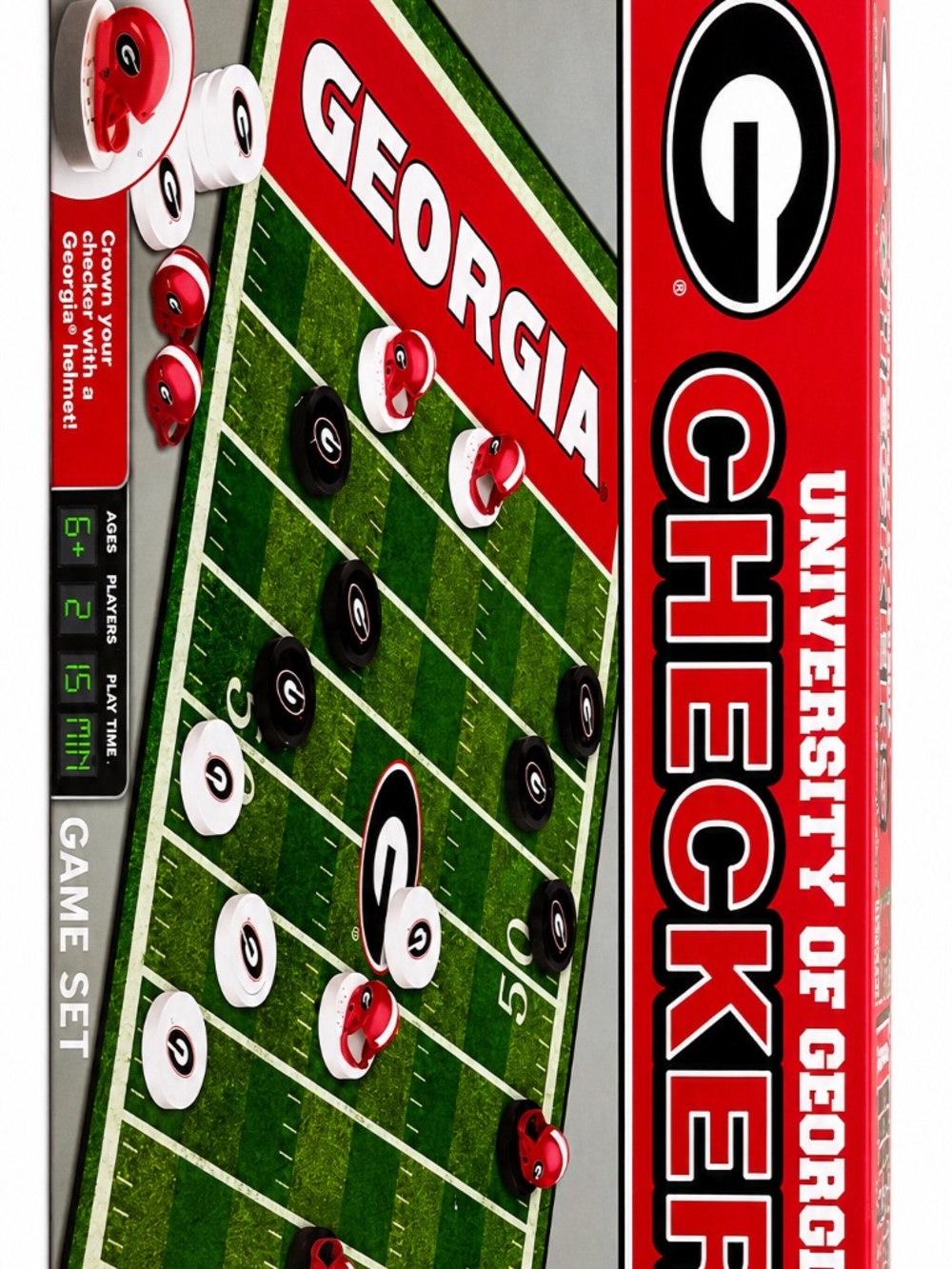 UGA Georgia Bulldogs Checkers Game NCAA MasterPieces Sealed